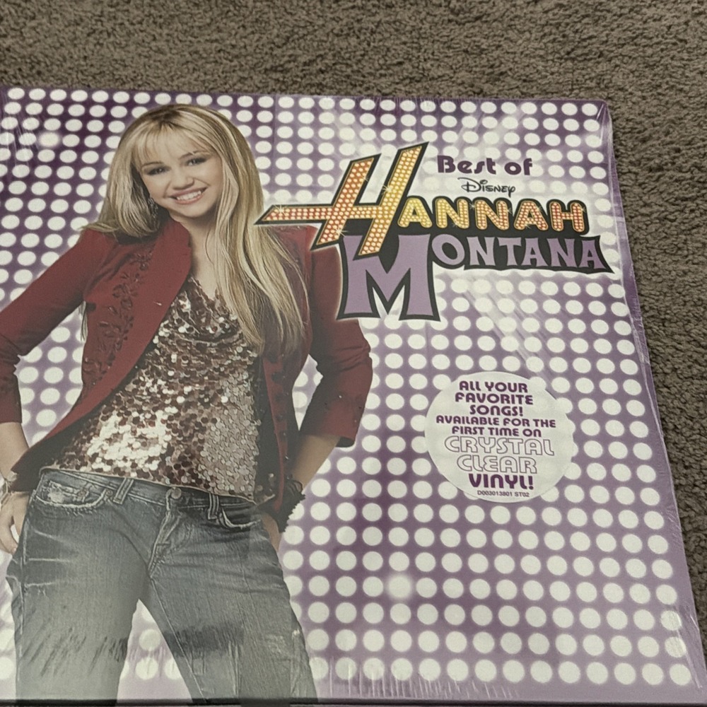 Best Of Hannah Montana (Vinyl, 2019, Limited Edition, Disney Records) LP Miley